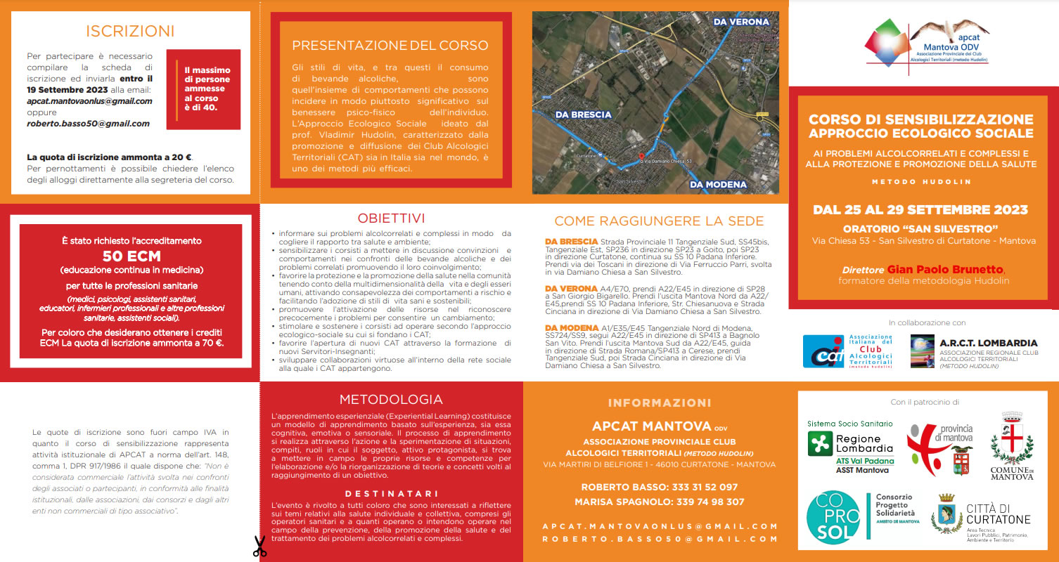 Corso sensibilizzazione 2023